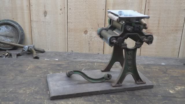 Реставрация японского производителя лапши 1940-х годов 1940s Japanese Noodle Maker Restoration