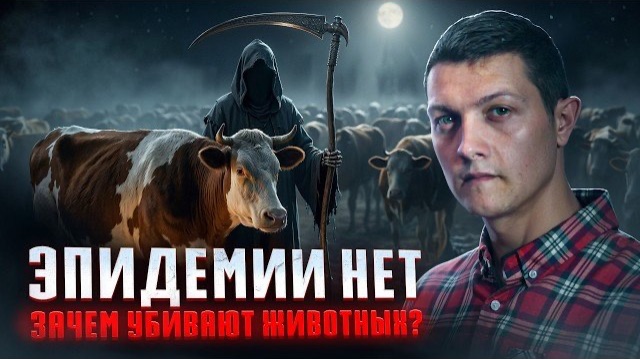 🍿 Вот что скрывают за массовым уничтожением скота В России.