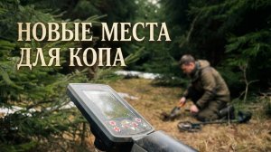 Ищем новые места для копа. Находки с Nokta legend 2