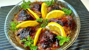 Куриные бёдрышки в апельсиновом соусе — гости в восторге! Праздничное горячее без лишних хлопот