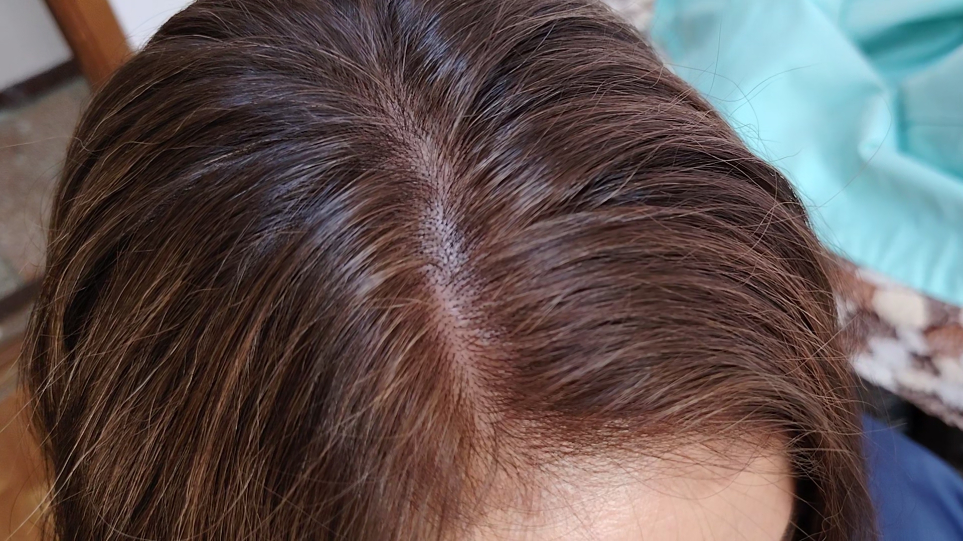 Камуфляж седины на низком оксиде.