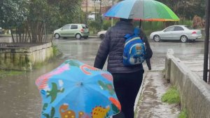 В Сочи утром прошел град и сильный дождь, в степной зоне края ударят заморозки до минус 4