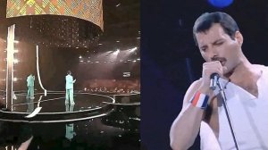 134 Дуэт "Диана Анкудинова и Фредди Меркьюри" - "The Show Must Go On" (слайдшоу)