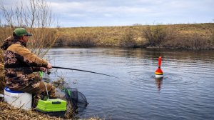 ПОГОДА ВСЁ СЛОМАЛА! Весенняя рыбалка на поплавок.
