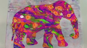 Эбру - рисование по воде у детей старшей группы Funny Ant Malahovka