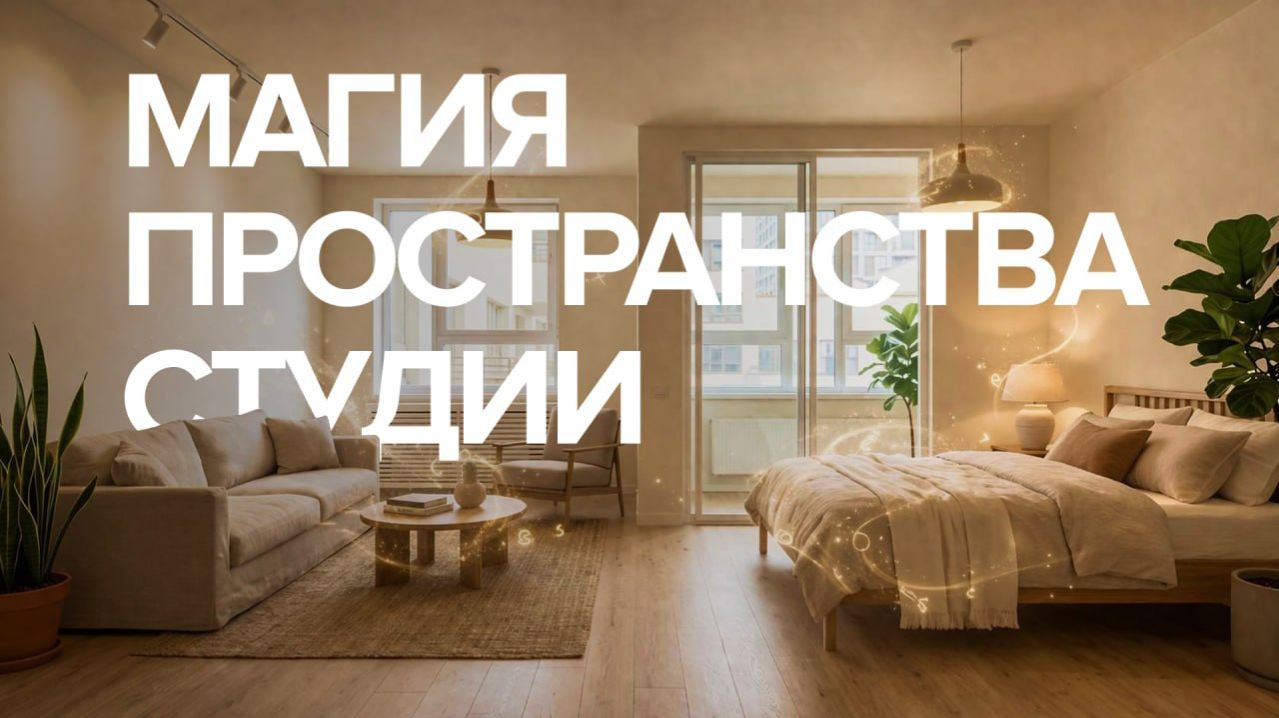 У каждой студии своя магия пространства 💫 квартиры в Екатеринбурге