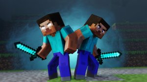 Херобрин и Стив - Майнкрафт Мультики