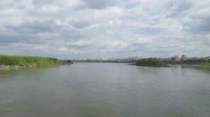 Прогулка по старому коммунальному мосту . Кемерово 12 мая 2017г