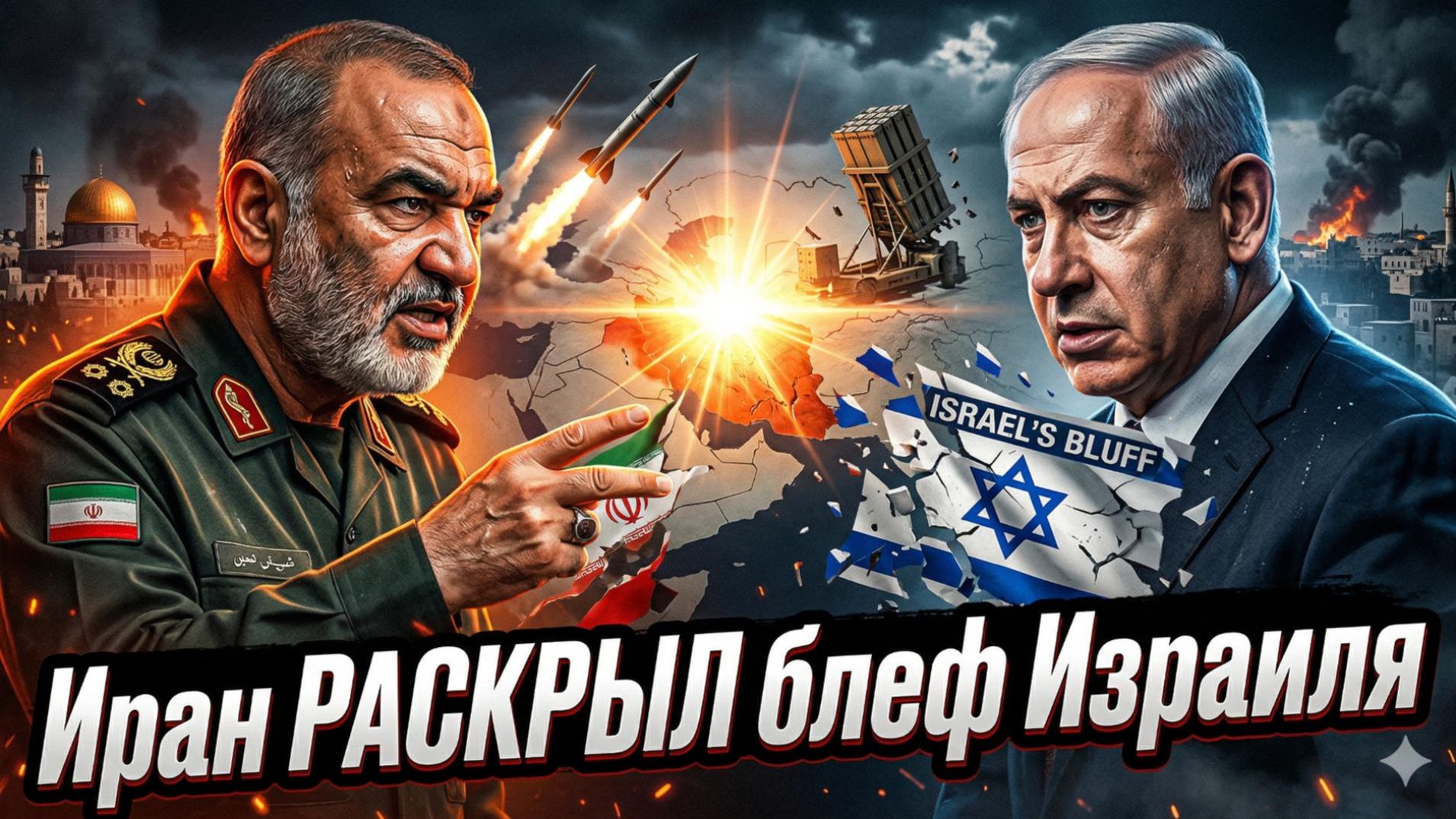 🚨Энтони Агулар | Блеф провалился: Иран назвал Израиль слабаком - и оказался прав!