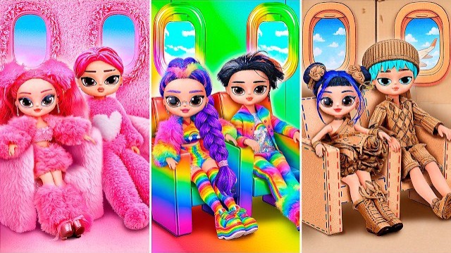 Картон vs Пух vs Радуга! Конкурс пар Huntrix и Saja Boys!