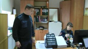 Видеоролик о Хлевенском отделении полиции