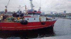 СТР "АЛЕКСАНДРИТ" ЗАХОДИТ В ПОРТ ДИОМИД ВО ВЛАДИВОСТОКЕ #Владивосток