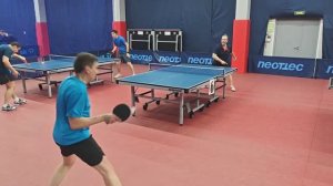 I ф. Сергеев К. (802) - Чирков А. (749) 13.04 настольный теннис ТТМаршал СПб