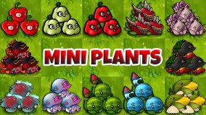 PvZ Fusion 3.5 — Все слияния МИНИ-растений! (All Mini Plants Showcase) | Обзор от @ZombossGameplay