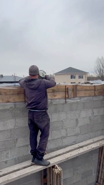 📍 Новоульяновск, заливаем армопояс