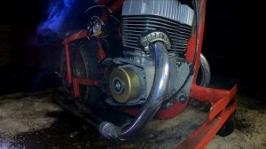 Первый пуск двигателя Ява 638 после капитального ремонта из Пермского края (Jawa 638)