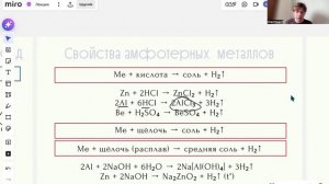 Амфотерные оксиды и гидроксиды