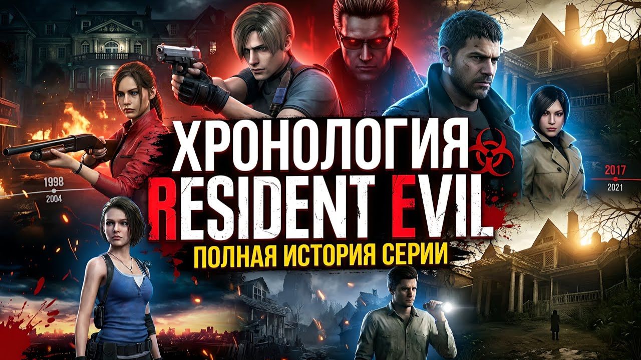 ОБЗОР НА ВСЕ ЧАСТИ -Resident Evil