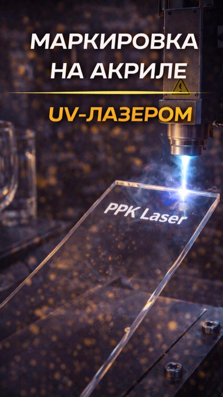 Вот как делают идеальную маркировку на акриле ⚡