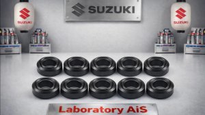 Прокладки инжекторов, 10шт, AiS-G036s, SUZUKI 09320-08062,.mp4