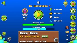 Geomerty Dash | прохожу демоны