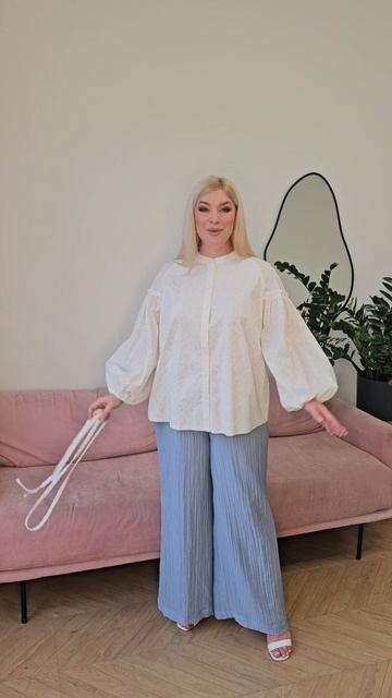 Блуза Омбра тк.62-020380-1717-01 и Брюки Палаццо тк.52-050073-2385-42