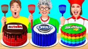 Кулинарный Челлендж: Я против Бабушки | Креативные Лайфхаки с Едой