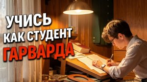 Учись в 2 раза быстрее: 4 метода из Гарварда, которые реально работают