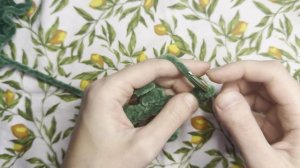 Вяжем ножки для лягушонка (часть 2)