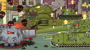 Железные Монстры гонят немцев из Москвы - Мультики про танки