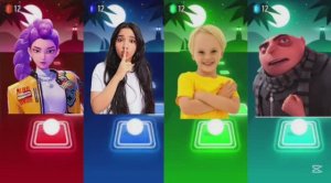 Тайлс Хоп Баттл: Гадкий Я 4, Шфа, Влад и Ники против К-Поп Охотников