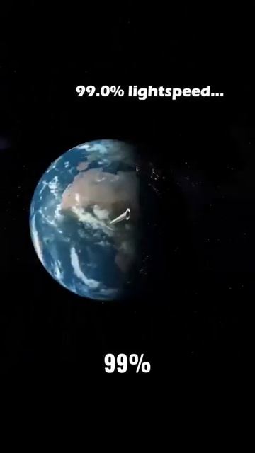 Что будет, если иголку разогнать до скорости света