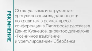 Актуальные инструменты урегулирования задолженности по кредитам || РБК Мнение