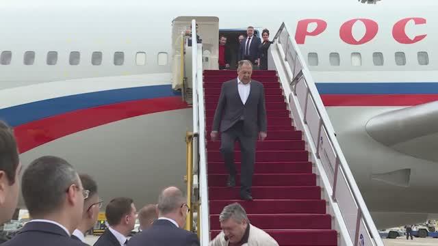 Министр иностранных дел РФ С.В.Лавров прибыл в Китай, Пекин, 14 апреля 2026 года