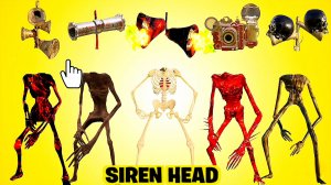 📢 СИРЕНОГОЛОВЫЙ 📢 - СОБЕРИ СИРЕНОГОЛОВОГО ПРАВИЛЬНО. SIREN HEAD - ВИДЫ.