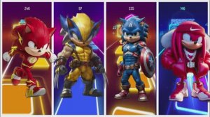 Веном Соник против Капитана Ежа и Росомахи Соника: Битва Флеш Соника 2