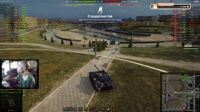 Не топовые 2 боя на ЛТ но зато победные)))