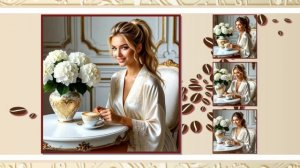 Чашечка кофе.