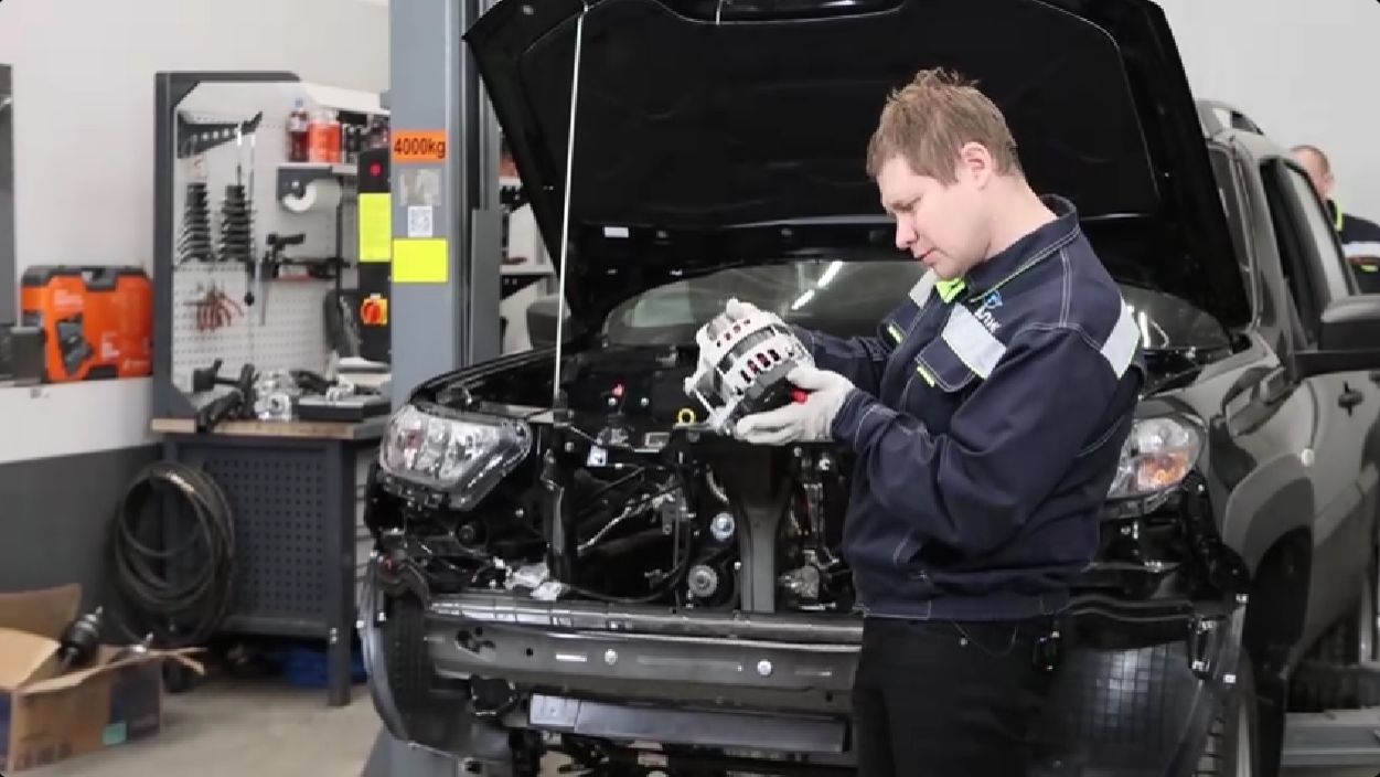 Нива Тревел 1.8 Генератор от Ларгуса, и другие детали.