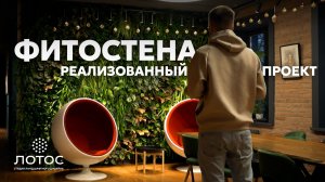 Фитостена, реализованный проект Псков