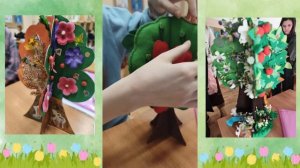 Проект по экологическому образованию дошкольников "Дерево - " Времена года" своими руками"