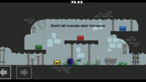 я прохожу triki castle в geometry dash