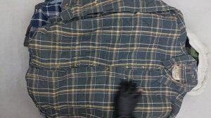 42934 Рубашки фланель мужские, 2пак, 21572, секонд (extra/1 кат) оптом