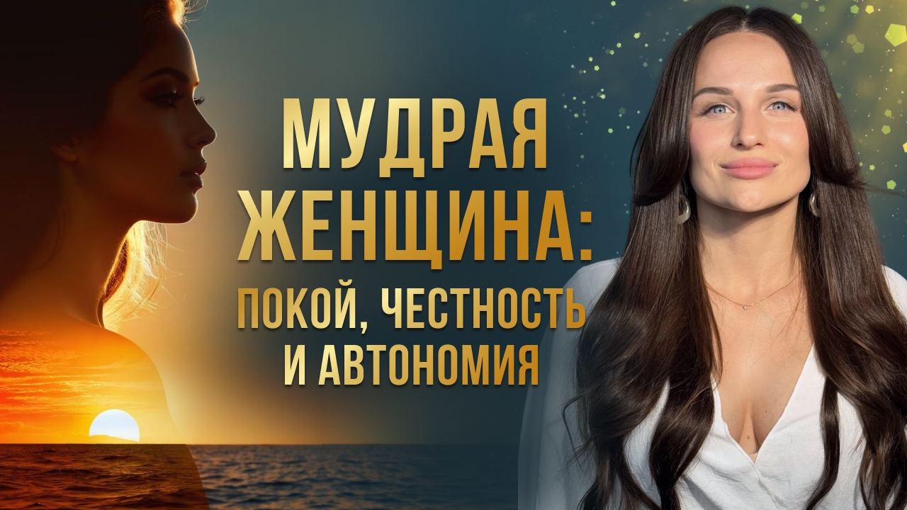 Мудрая женщина - это не та, кто спасает. Главное качество - покой и честность с собой