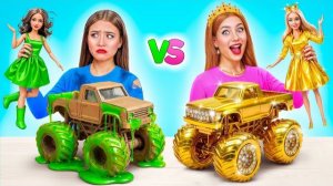 Строим Удивительный Кукольный Домик Дорогой vs Дешевый Челлендж | Весёлые Идеи Для Декора