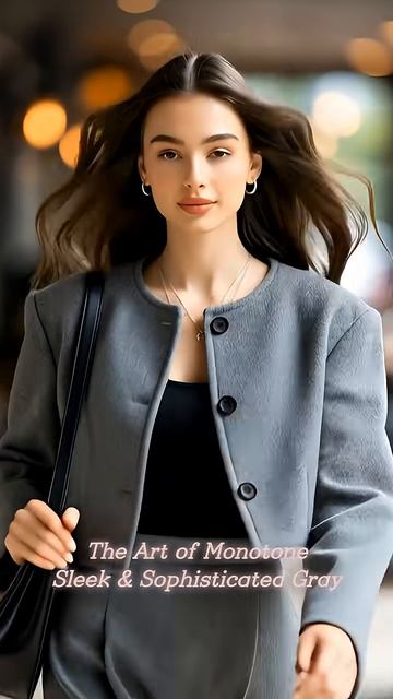 Искусство монохромности: элегантный и изысканный серый