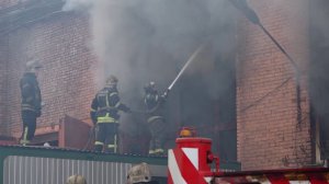 ПОЖАР В ОДНОМ ИЗ ЦЕХОВ КРАСНОЯРСКА