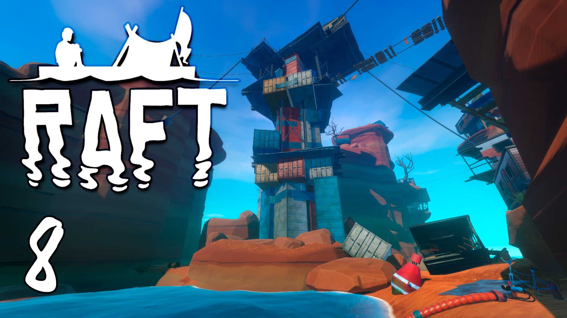 Подводные приключения | Raft 🏝️ 8 прохождение