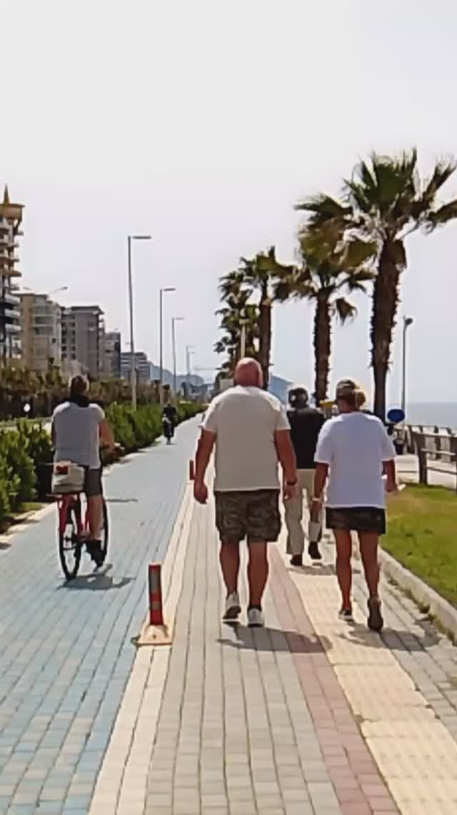 14 апреля УТРОМ ПО НАБЕРЕЖНОЙ.ТУРЦИЯ 2026.