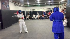УТС (Учебно-тренировочный спарринг) в школе самообороны